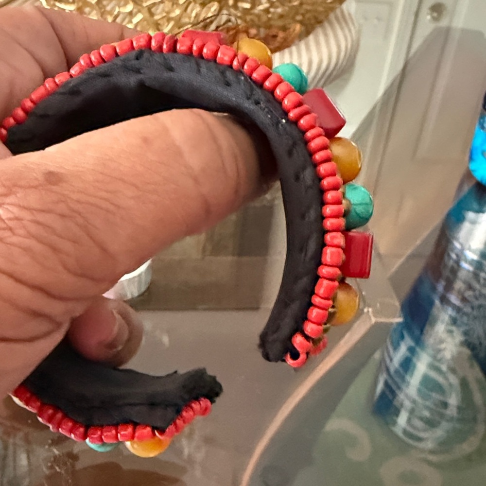 Colorful Mosaic and Beaded Bracelets - Picture 4 of 5